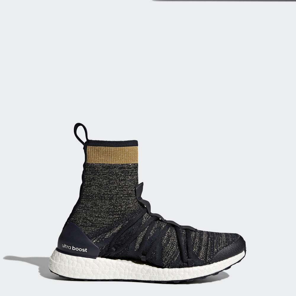 Adidas Ultraboost X Mid - παπουτσια για τρεξιμο γυναικεια - Μαυρα,Μέγεθος: EU 36 – 54 2/3 (104TACHQ)